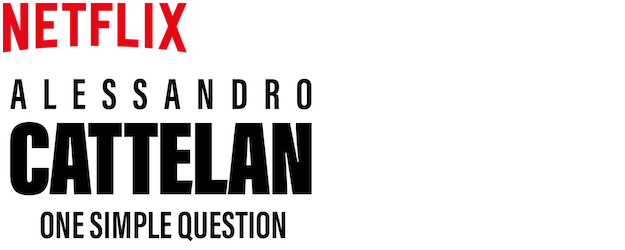 Alessandro Cattelan: One Simple Question logo