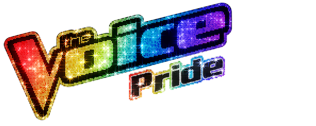 The Voice Pride logo